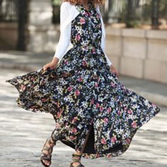 Banana Republic | Floral Maxi Dress 10 - Picture 1 of 8